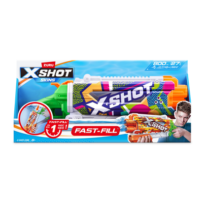 ZURU X SHOT Fast Fill Skins Pump Action