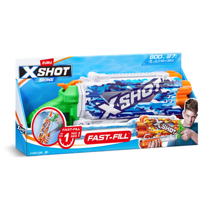 ZURU X SHOT Fast Fill Skins Pump Action