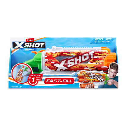 ZURU X SHOT Fast Fill Skins Pump Action