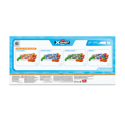 ZURU X SHOT Fast Fill Skins Pump Action