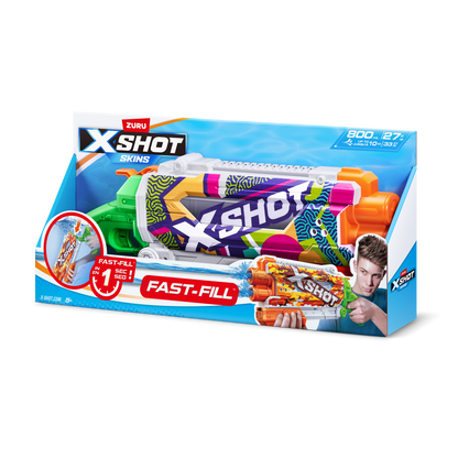 ZURU X SHOT Fast Fill Skins Pump Action