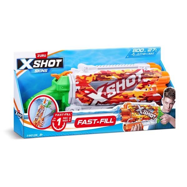 ZURU XSHOT Fast Fill Skins Pump Action - Sun Camo