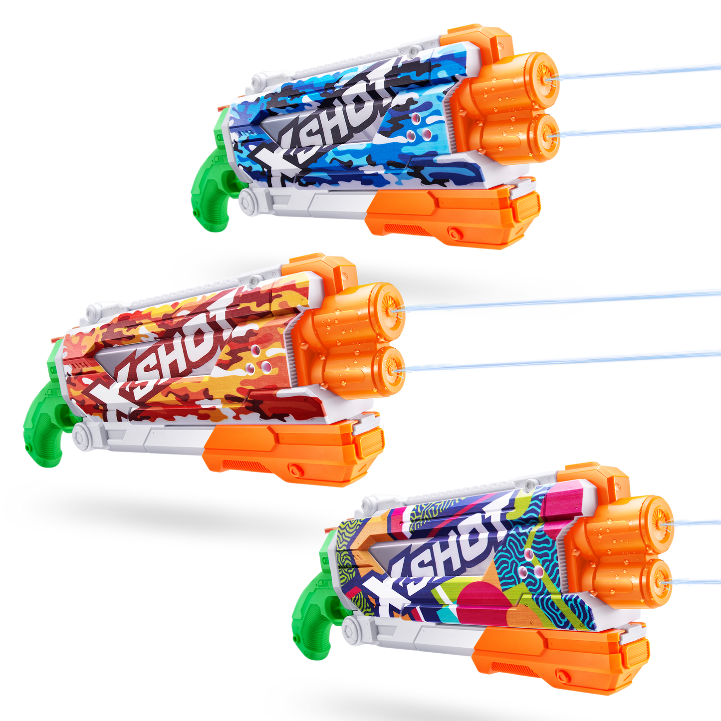 ZURU X SHOT Fast Fill Skins Pump Action