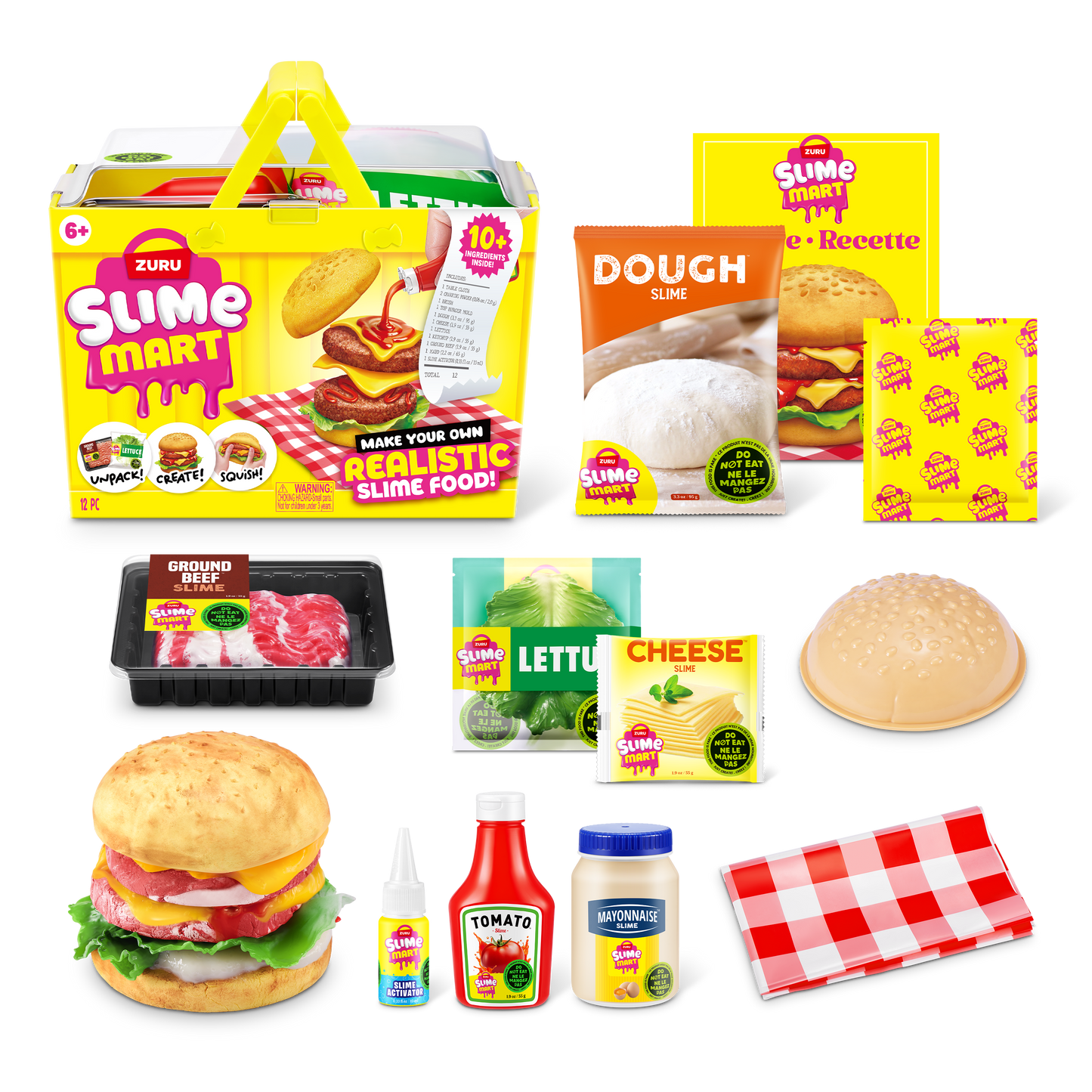 ZURU Slime Mart Shopping Basket Series 1 Burger