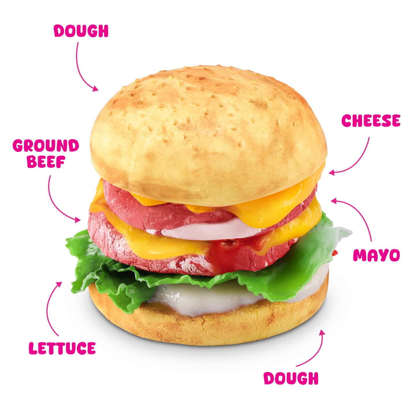 ZURU Slime Mart Shopping Basket Series 1 Burger