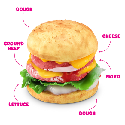 ZURU Slime Mart Shopping Basket Series 1 Burger