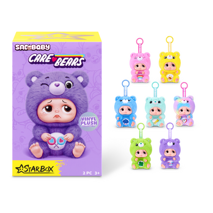 Star Box Sad Baby Care Bears Keyrings Blind Box Series 1