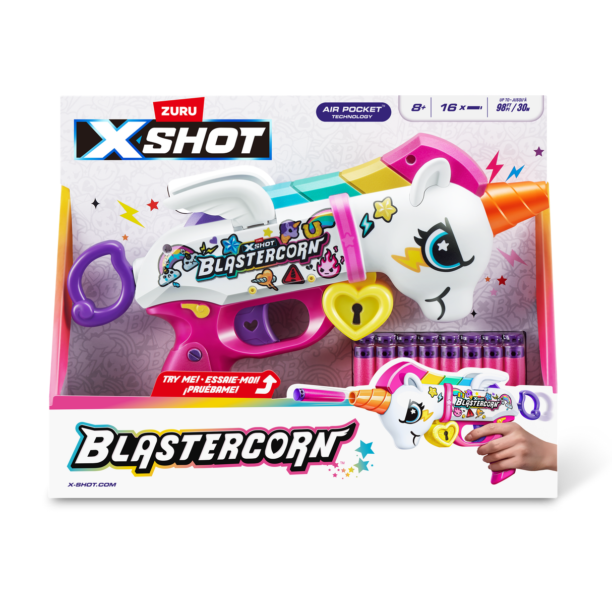 ZURU X SHOT Blastercorn with 16 Darts