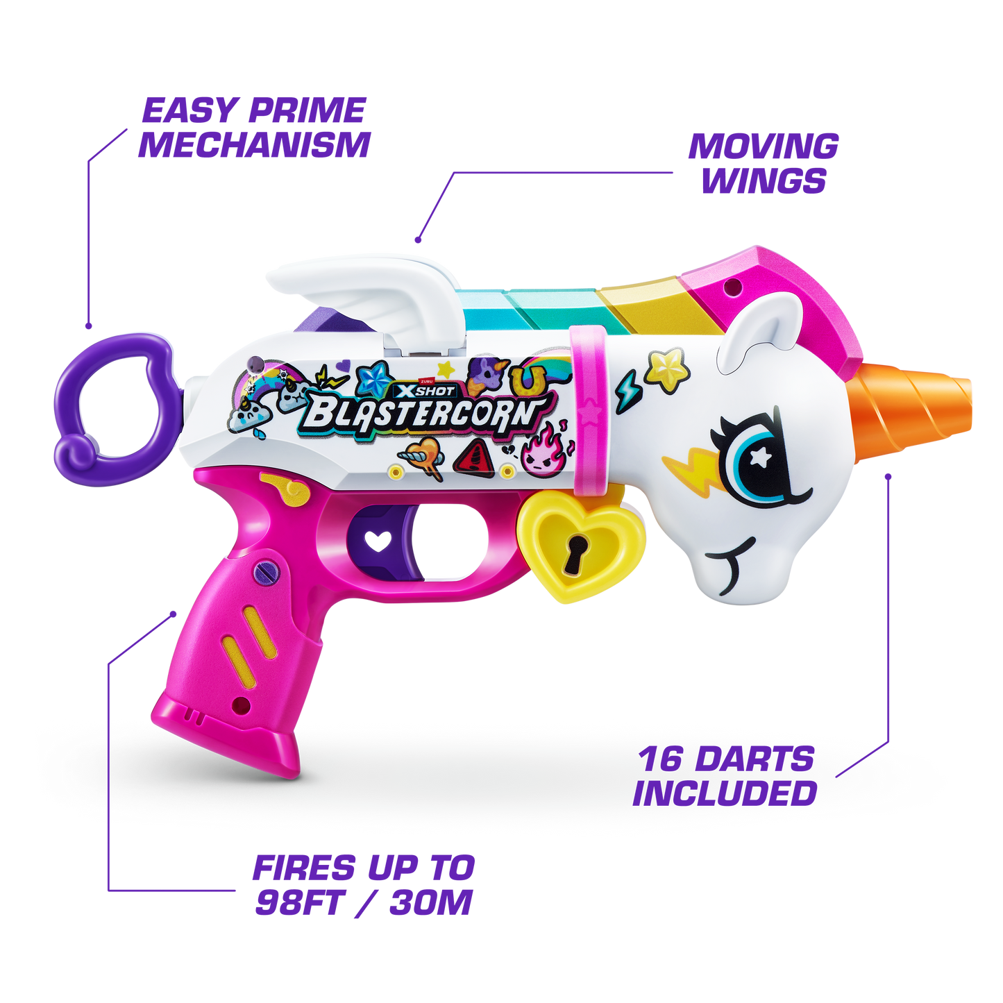 ZURU X SHOT Blastercorn with 16 Darts