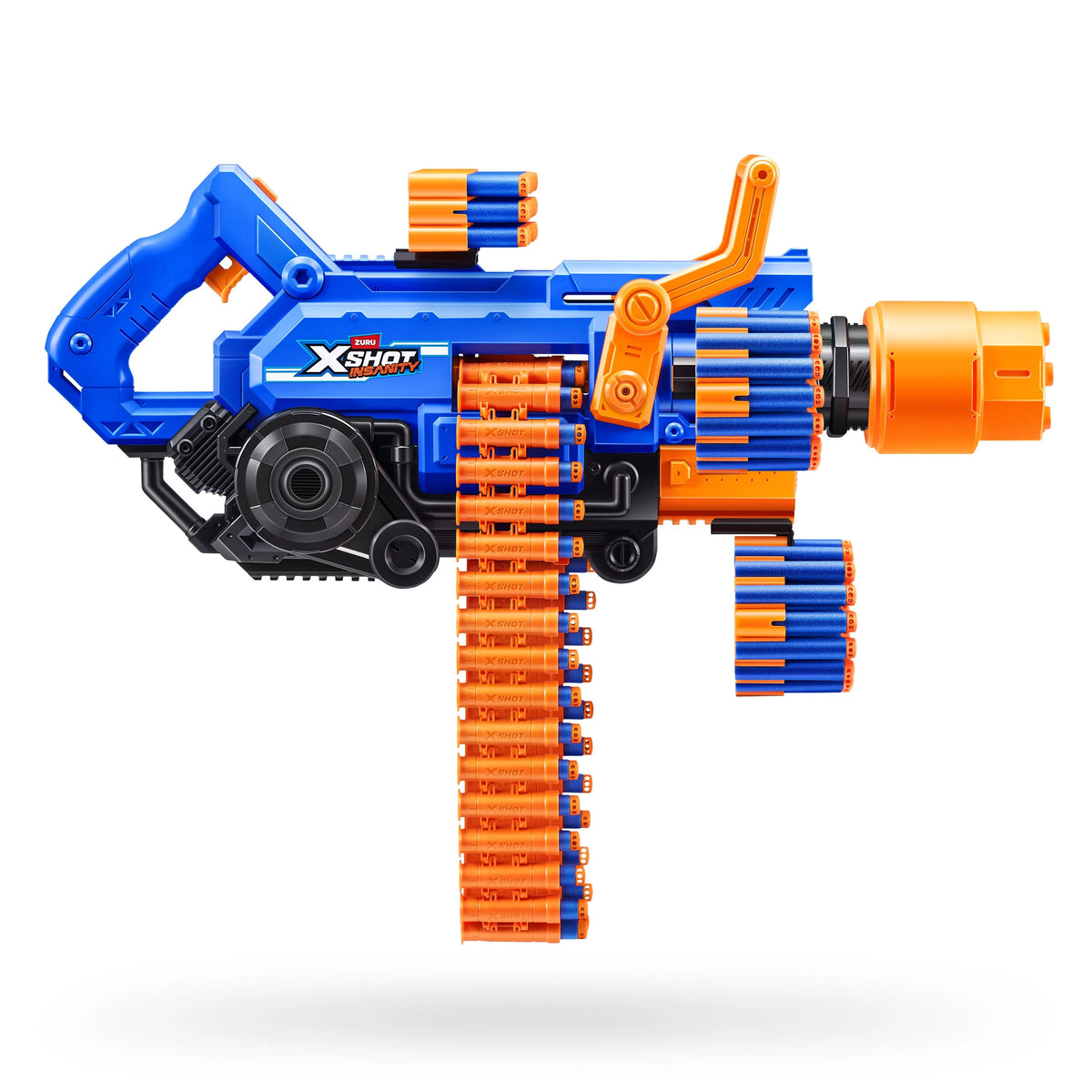 X Shot Infinity X-SHOT Insanity Motorised Gatling Blaster | ToysRUs Au – Toys R Us ...