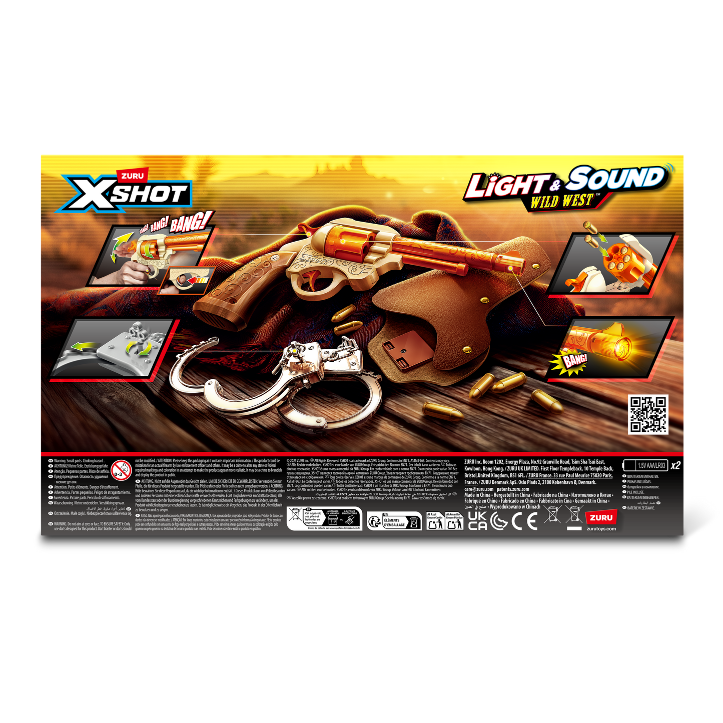 ZURU X SHOT Role Play Cowboy Set