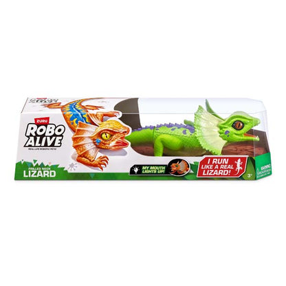 Robo Alive Light-Up Lizard Green