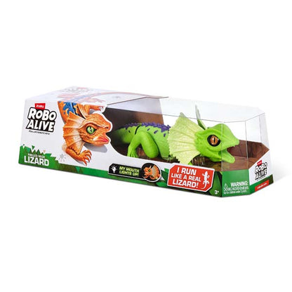 Robo Alive Light-Up Lizard Green