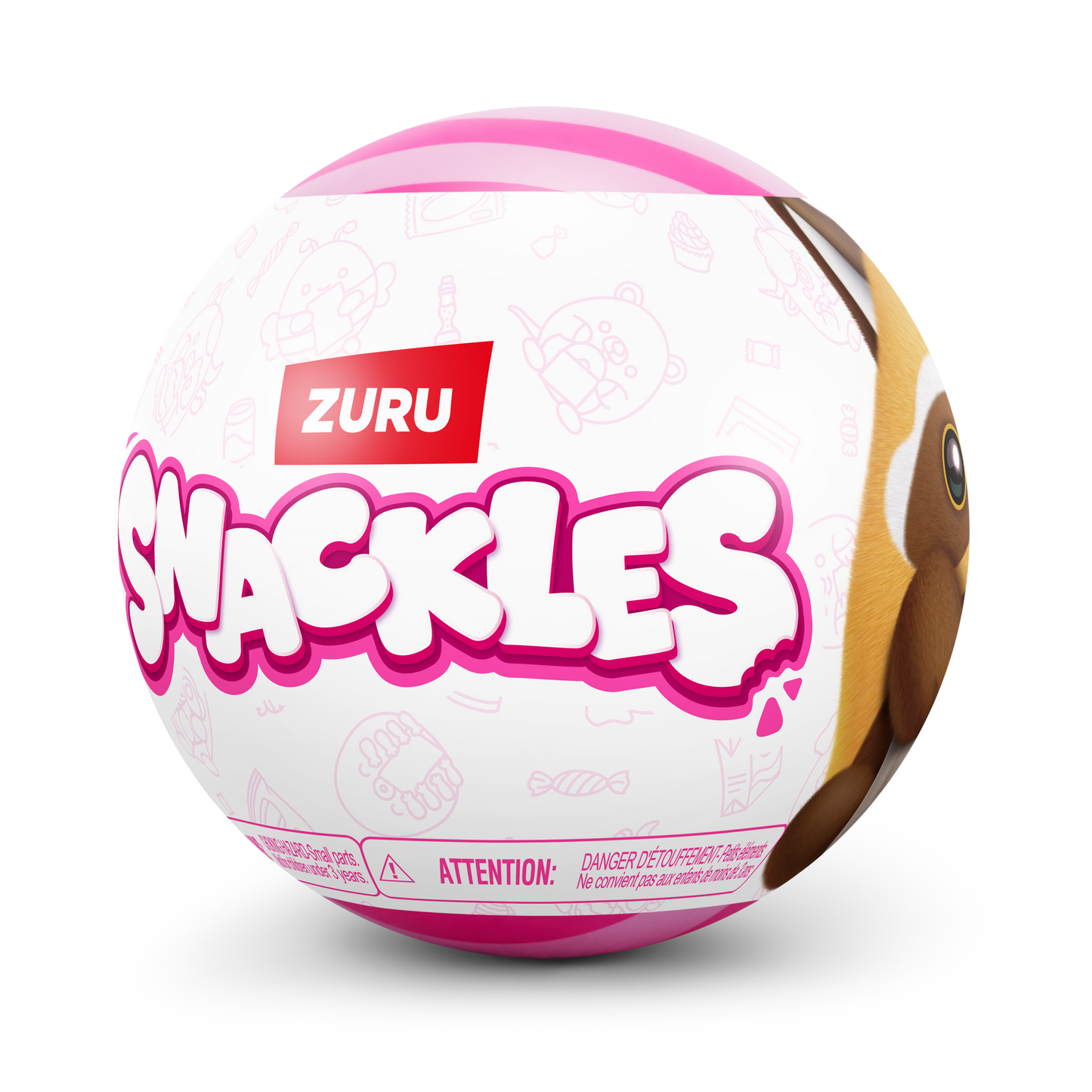 ZURU Snackles Core Licensed 5" Capsule WAVE 3  assorted