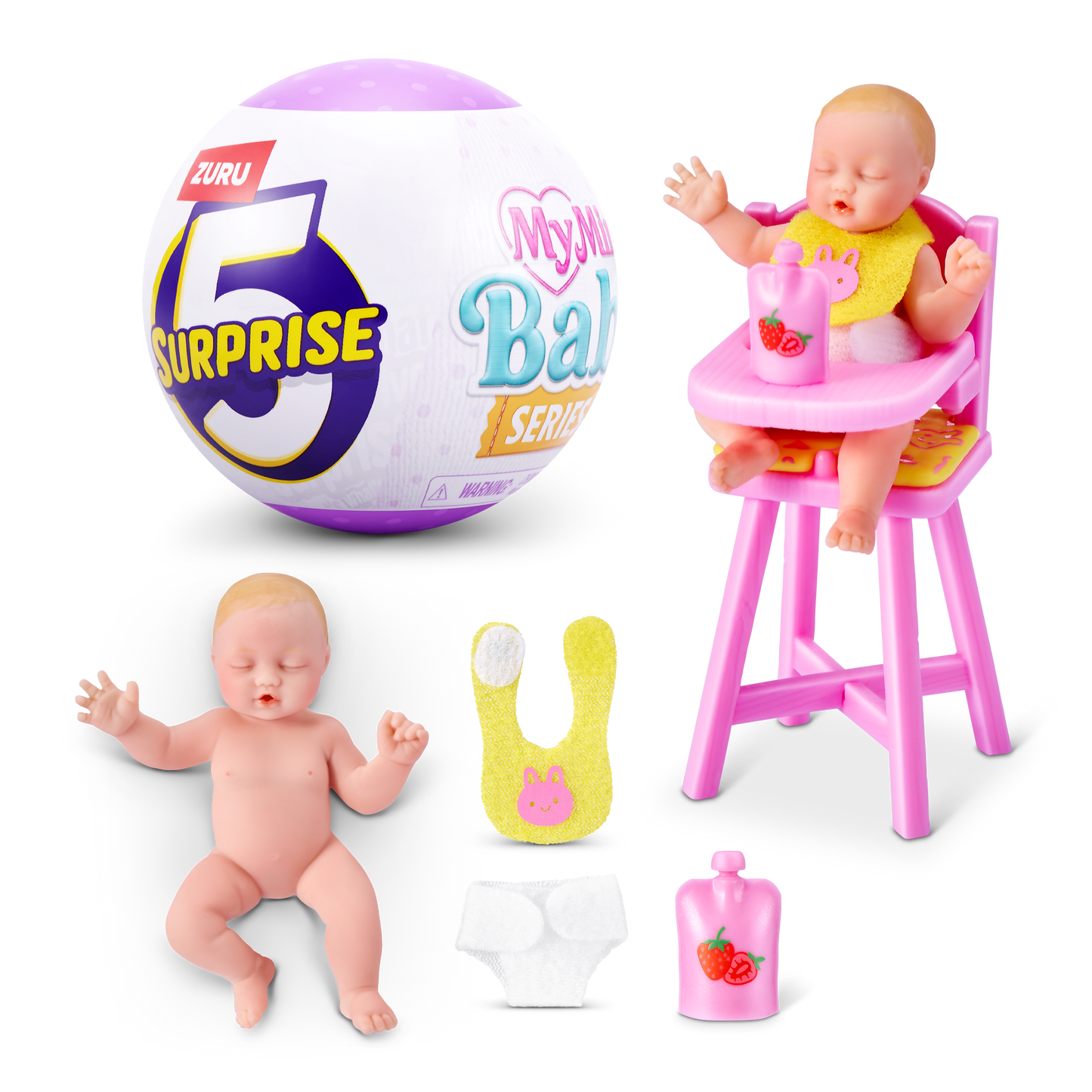 ZURU 5 Surprise My Mini Baby Series 2 Assorted