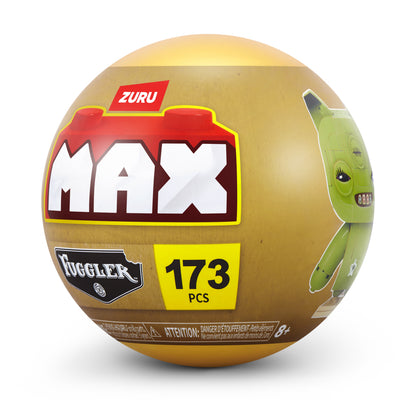Zuru Max Premium Fuggler Baddies Series 1 ANNOYED ALIEN neon green