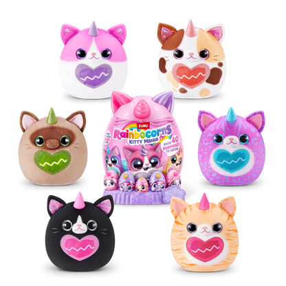 ZURU Rainbocorns Eggzania Kittymania Assorted