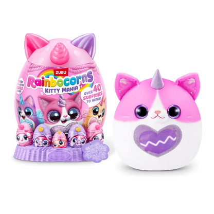 ZURU Rainbocorns Eggzania Kittymania Assorted