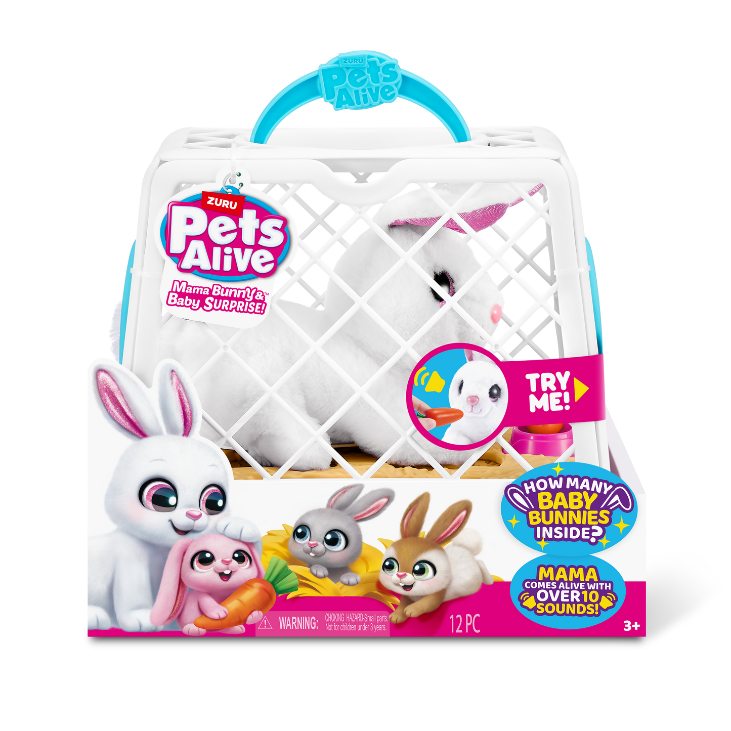 ZURU Pet's Alive Mama Bunny Surprise