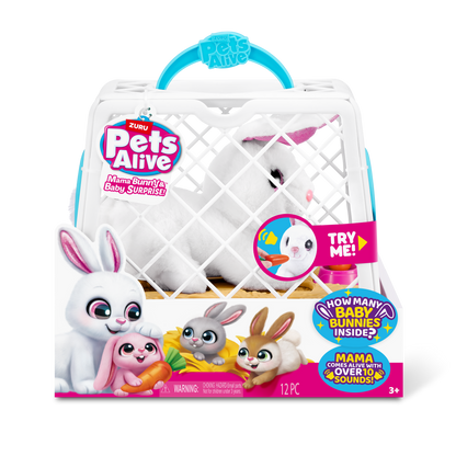 ZURU Pet's Alive Mama Bunny Surprise