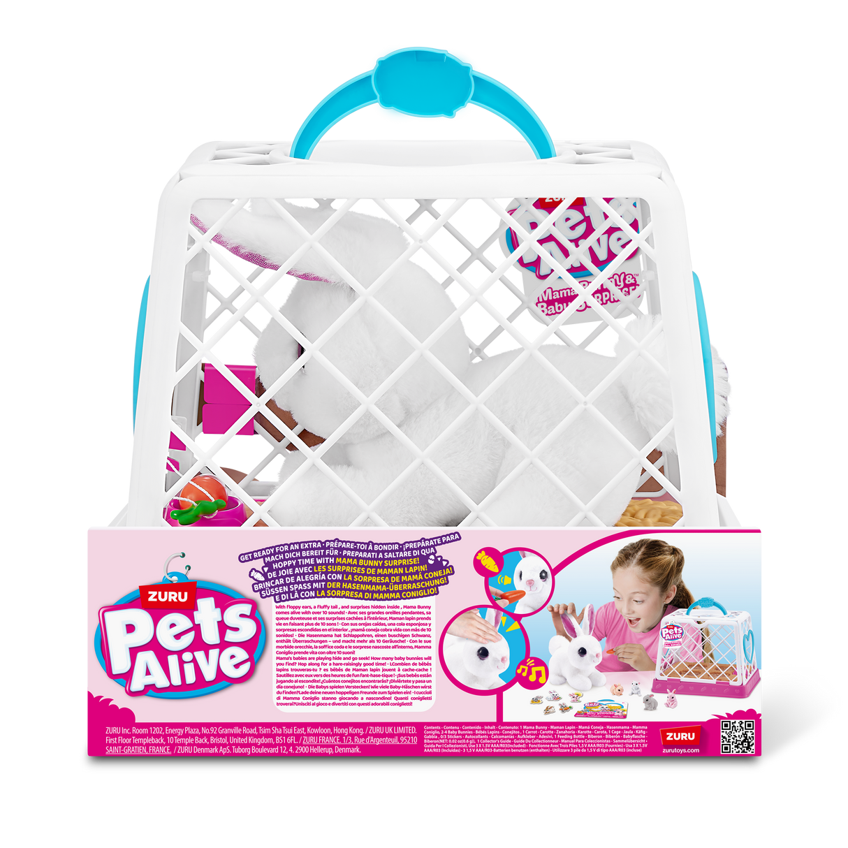 ZURU Pet's Alive Mama Bunny Surprise