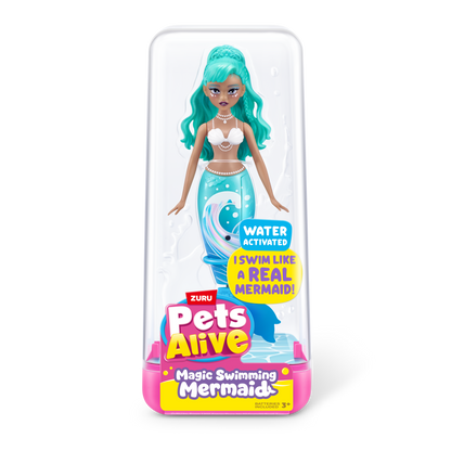 Pets Alive Swimming Blue Mermaid