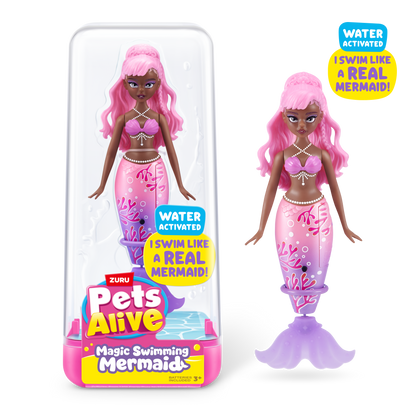 Pets Alive Swimming Purple Mermaid