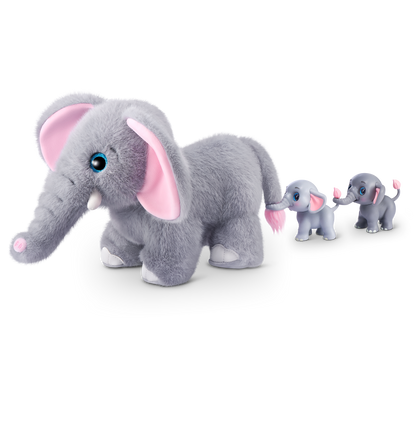 Pets Alive Mama Elephant & Baby Surprise