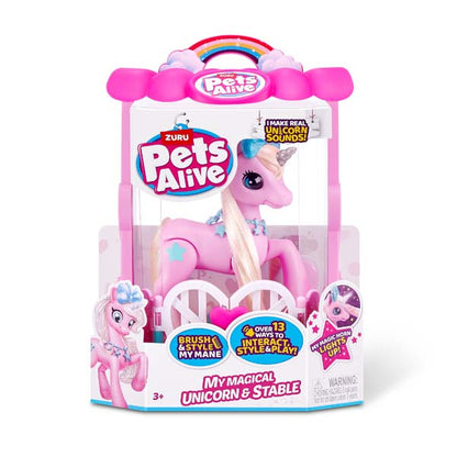 Pet's Alive Unicorn Playset