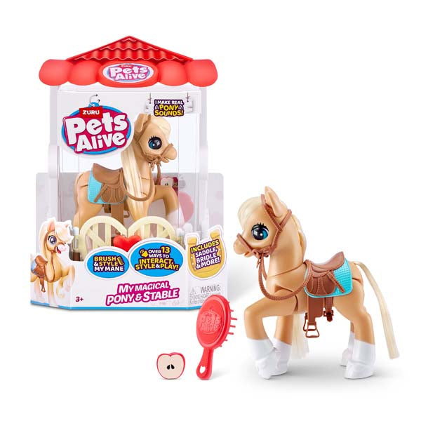 Pet's Alive Pony Playset