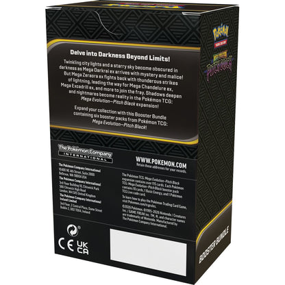 Pokemon TCG Mega Evolutions 5 Pitch Black Booster Bundle