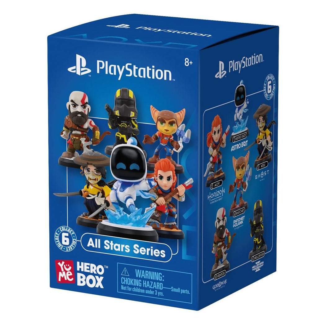 YuMe Sony PlayStation Hero Box Blind Box All Stars Series
