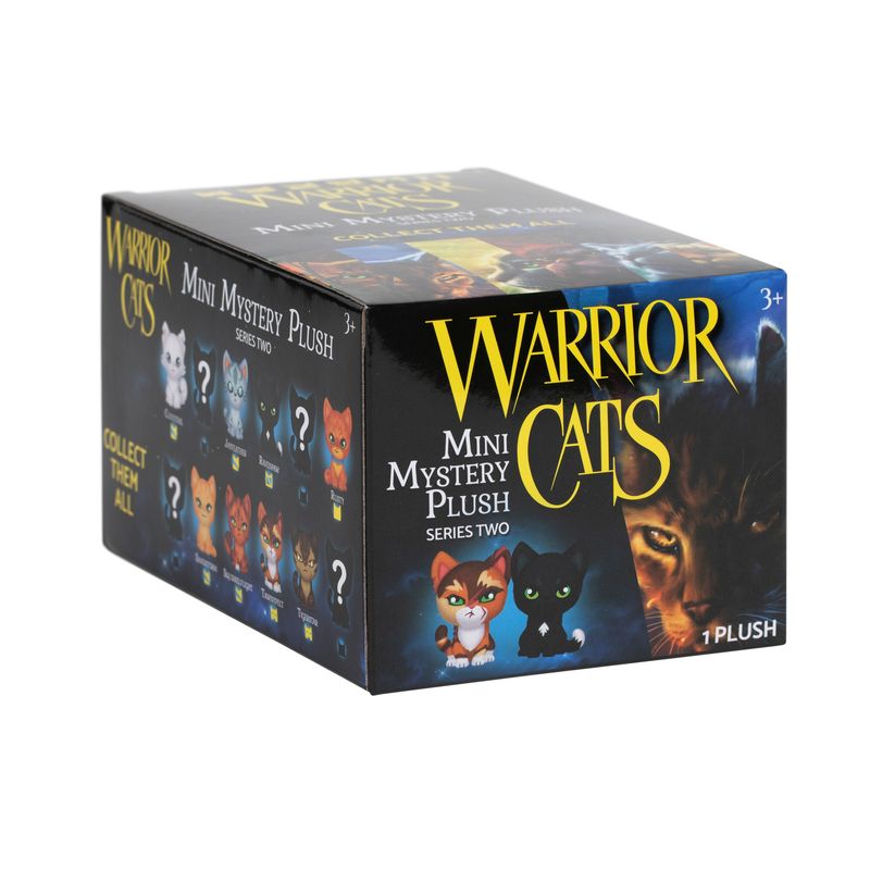 Unbox the excitement with Warrior Cats Large Mystery Plush Series 2 and discover a surprise feline companion