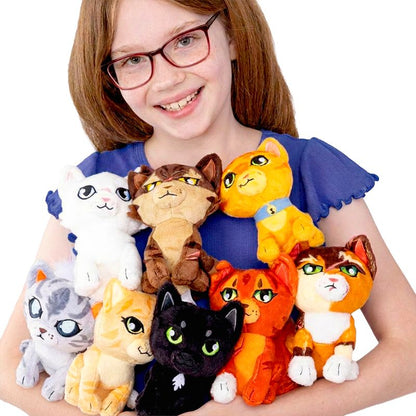 Expand your Warrior Cats collection with mystery plush characters inspired by the iconic book series.
