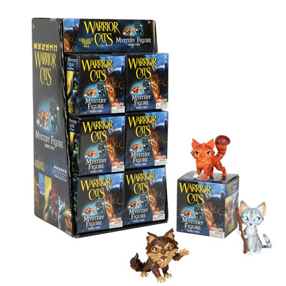 Unbox surprise feline heroes with Warrior Cats Mystery Figures Series 2, a collectible series inspired by the bestselling book