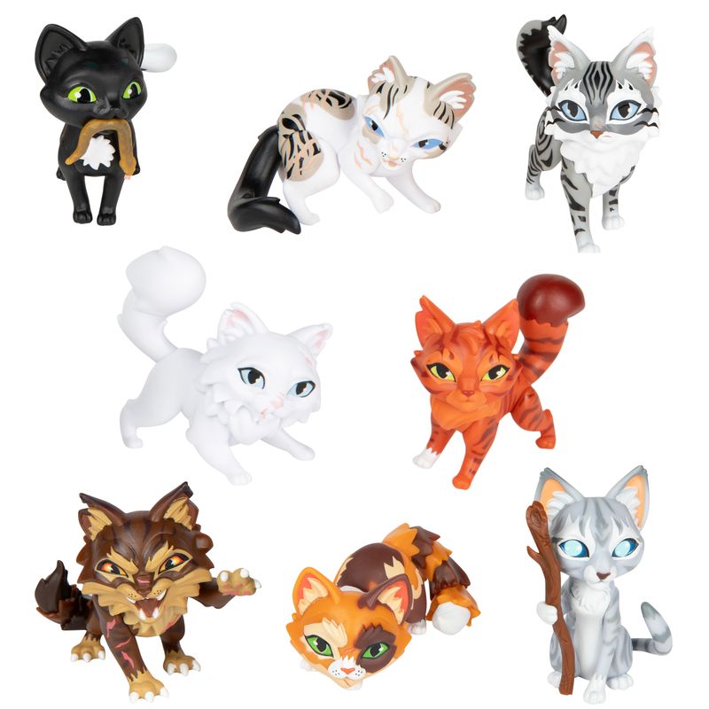 Collect, display, and trade Warrior Cats Mystery Figures Series 2, packed with mystery and adventure for dedicated fans.