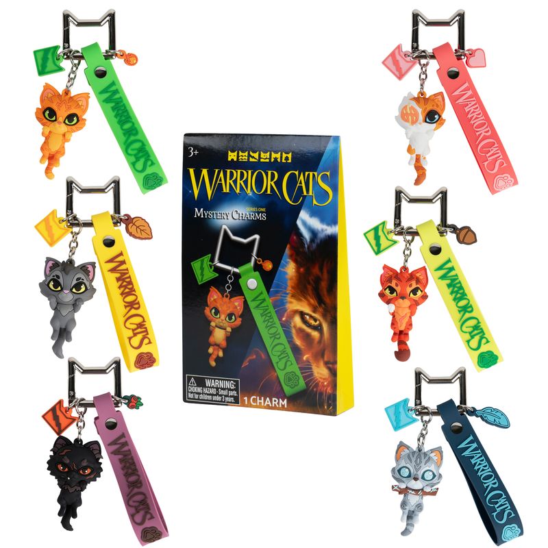 Carry a piece of the Warrior Cats world wherever you go with this collectible charm for fans and collectors.