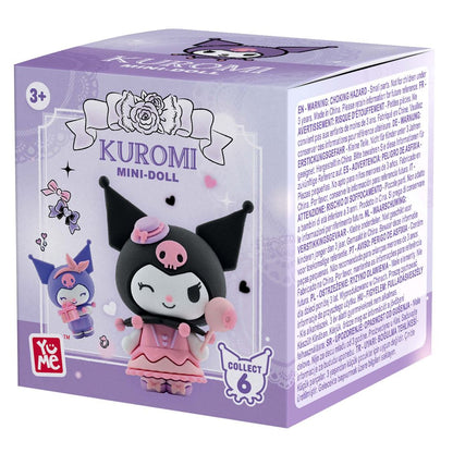 YuMe Hello Kitty and Friends 5cm Mini-Doll Kuromi Birthday Party Series