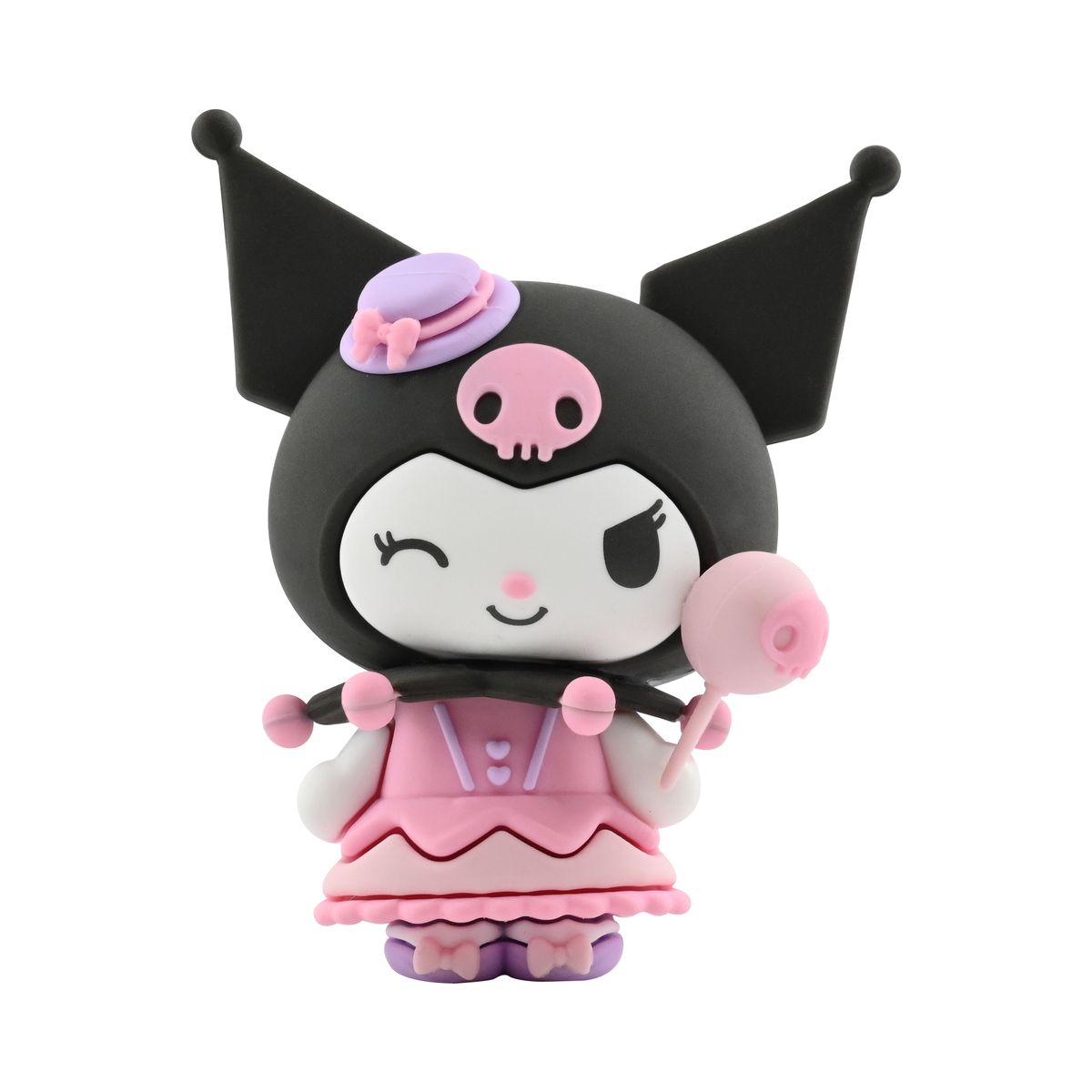 YuMe Hello Kitty and Friends 5cm Mini-Doll Kuromi Birthday Party Series