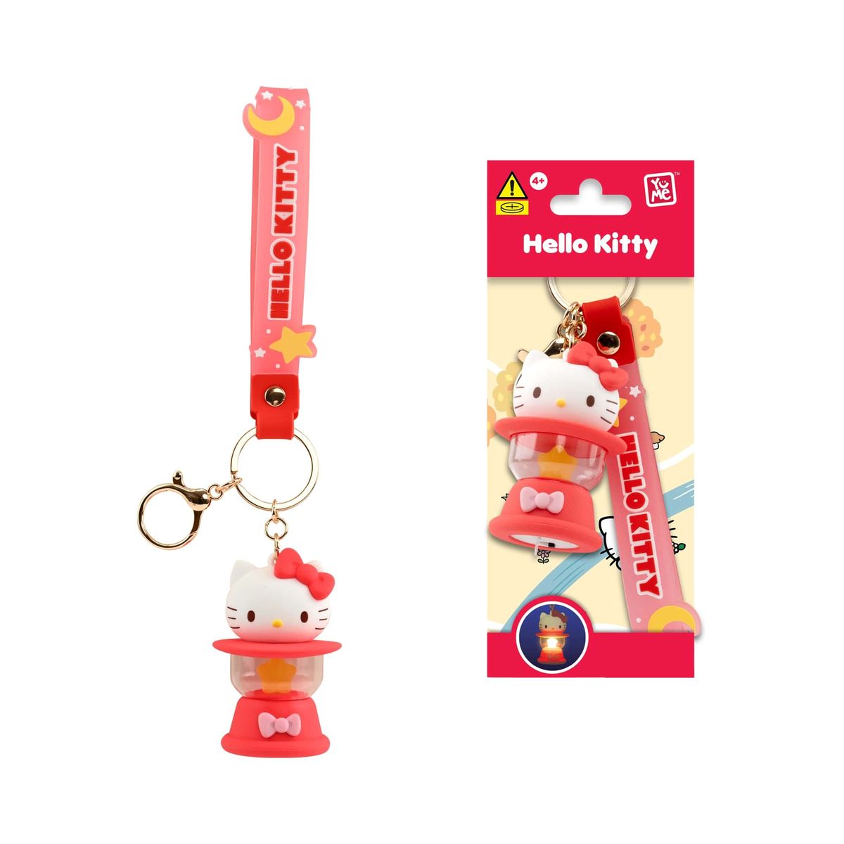 YuMe Hello Kitty and Friends Keychain and Strap Light-Up Camping Lamp Series Hello Kitty
