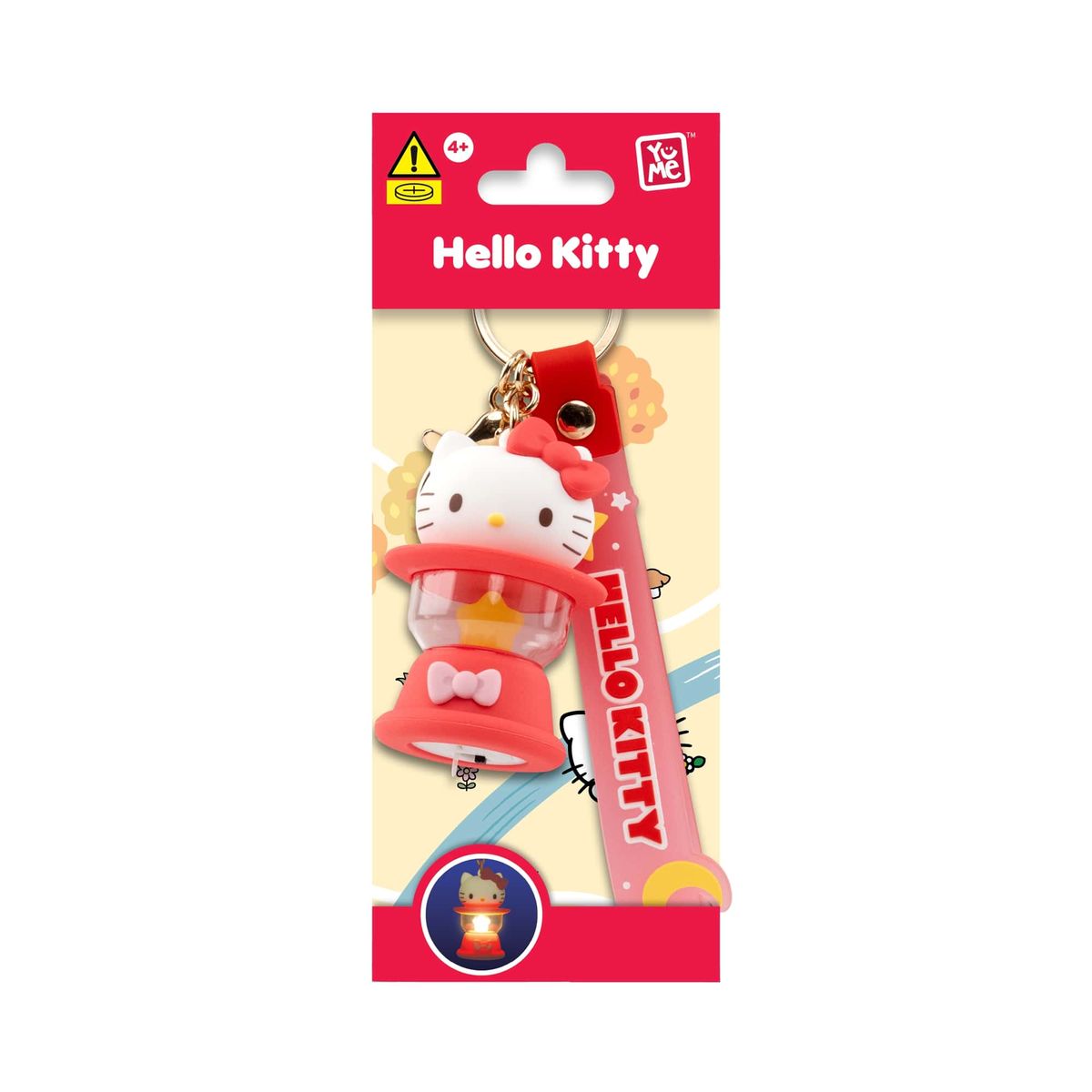 YuMe Hello Kitty and Friends Keychain and Strap Light-Up Camping Lamp Series Hello Kitty
