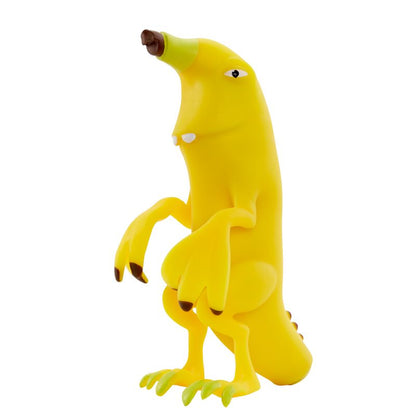Enjoy soft and squishy fun with Vegesaurs Squishie-saurs Bananaraptor Sleepy, the perfect plush companion for adventures.