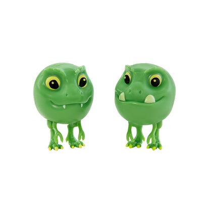 Vegesaurs 3 inch figures Baby Pea-Rex Wasabi and Minty