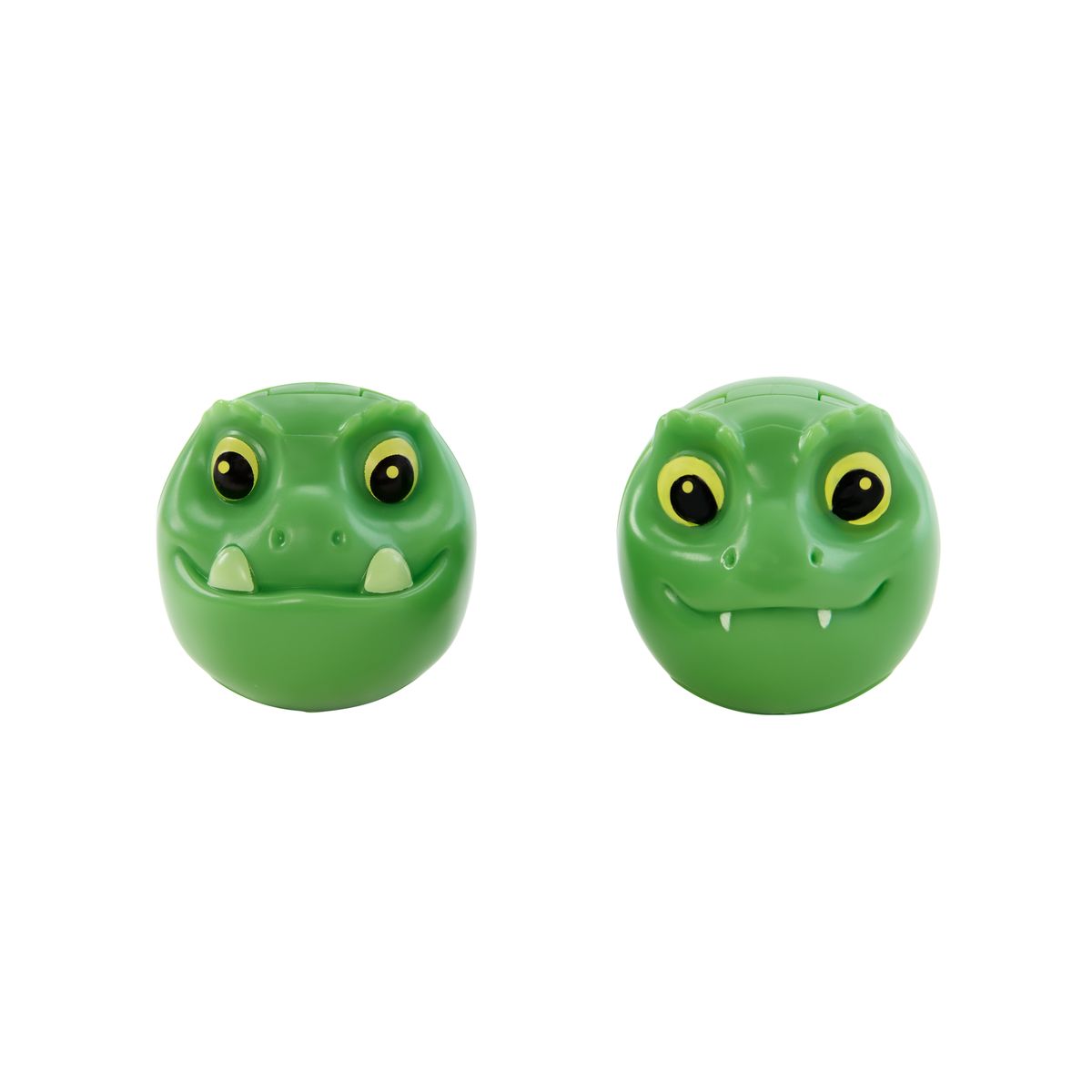Vegesaurs 3 inch figures Baby Pea-Rex Wasabi and Minty