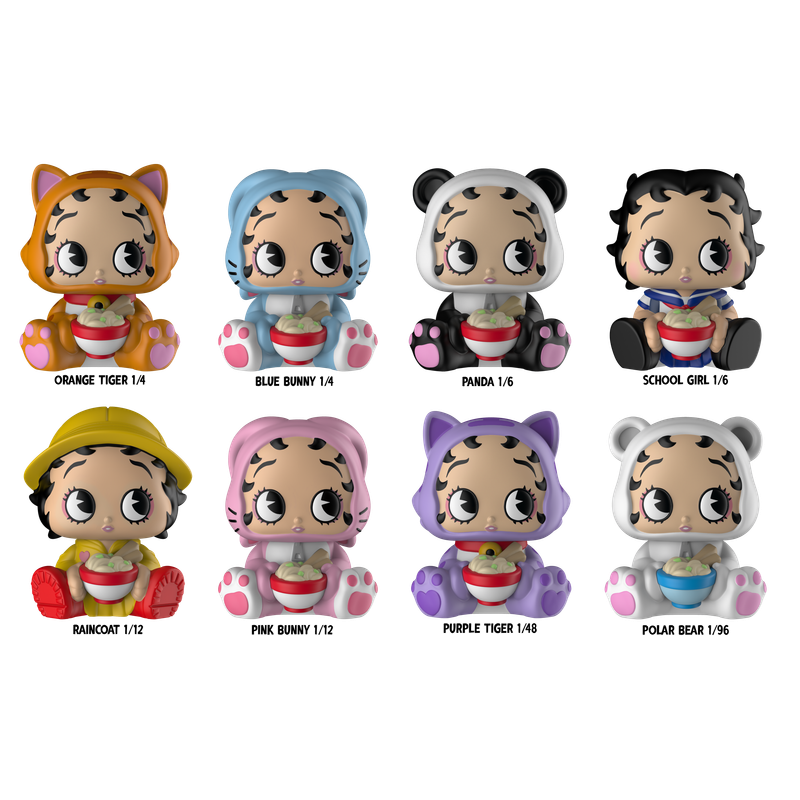 Rokimoto Betty Boop Series Collectibles Figure Blind Box Assorted