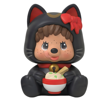 Rokimoto Monchhichi Lucky Cat Mystery Collectible