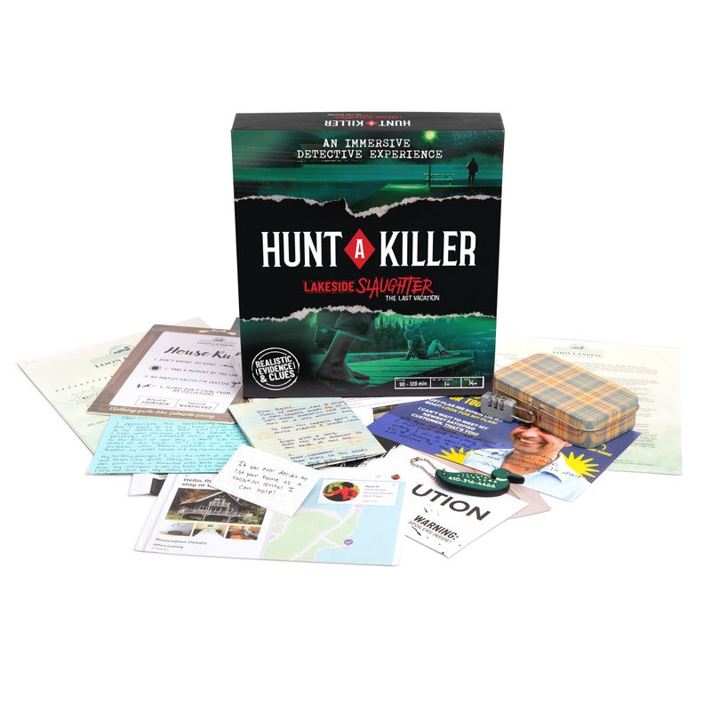 Hunt A Killer Lakeside Slaughter Murder Mystery Game