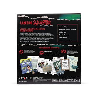 Hunt A Killer Lakeside Slaughter Murder Mystery Game