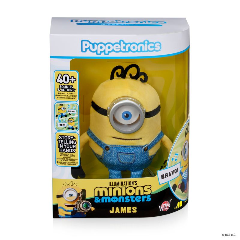 Minions & Monsters Interactive Palm Puppetronic  James