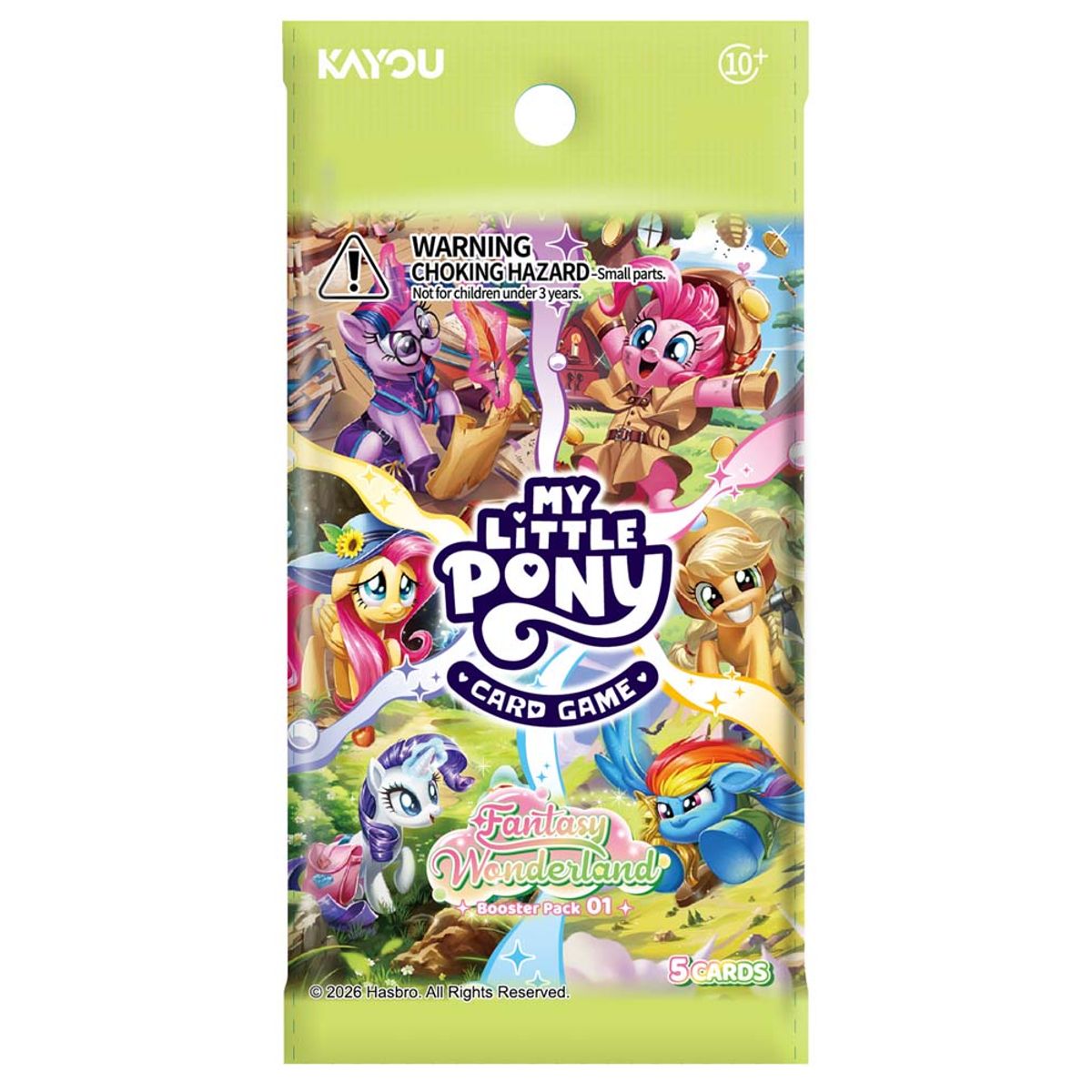 Kayou My Little Pony TCG Series 1 Booster Pack Fantasy Wonderland
